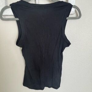 Black Sleeveless Top